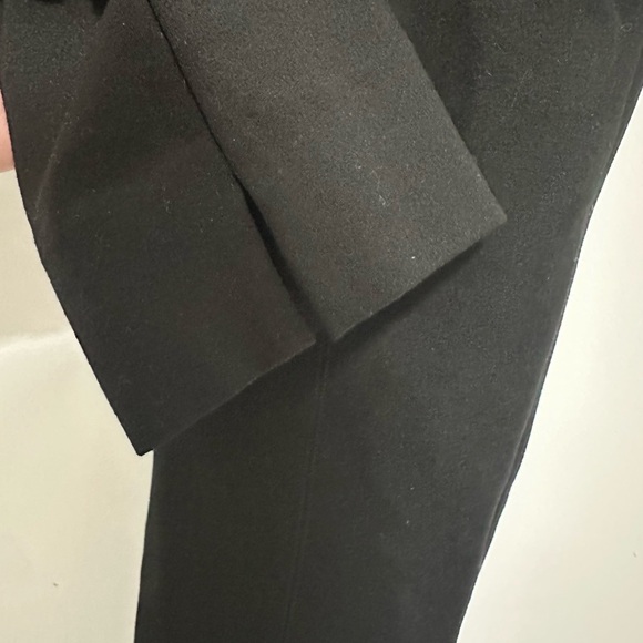 Quince Black Ankle-Length Ultra-Stretch Ponte Pintuck Ankle Pants - Picture 4 of 8